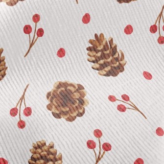 Cute Pine Cones Standard Corduroy