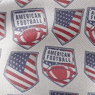 American Football Waterproof Canvas