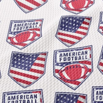 American Football Birdseye Piqué