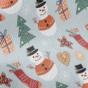 Festive Snowman Standard Corduroy