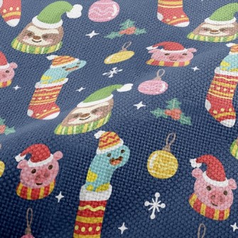 Cute Animal Socks Performance Linen