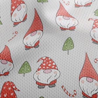 Christmas Dwarf Athletic Mesh Flat Back