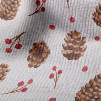 Cute Pine Cones Terry