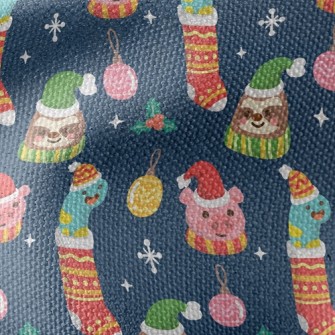 Cute Animal Socks Waterproof Canvas