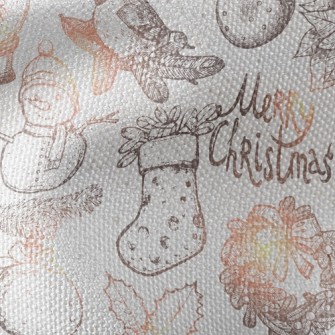 Snowy Christmas Waterproof Canvas