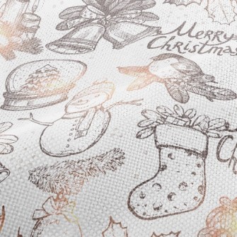Snowy Christmas Performance Linen