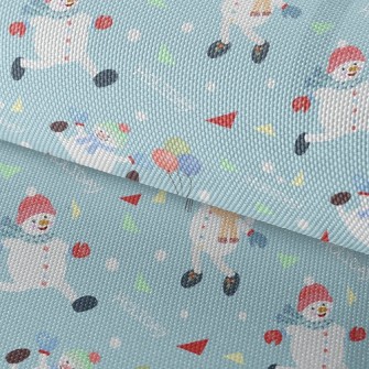 Funny Snowman Waterproof Oxford