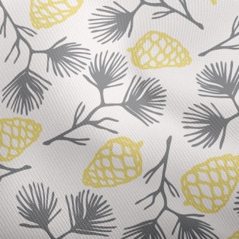 Pine Branches And Pine Cones Dobby