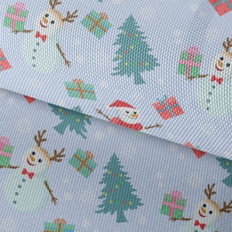 Reindeer Snowman Waterproof Oxford
