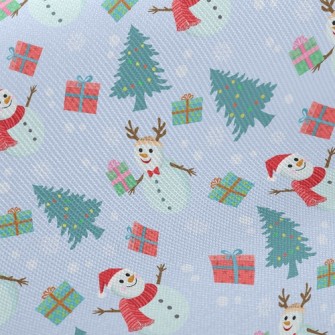Reindeer Snowman Twill