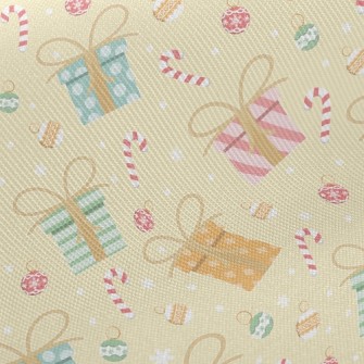 Christmas Candy And Gifts Twill