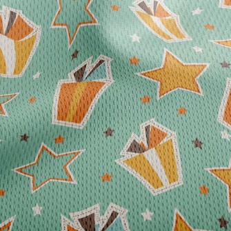 Star Gift Athletic Mesh Flat Back