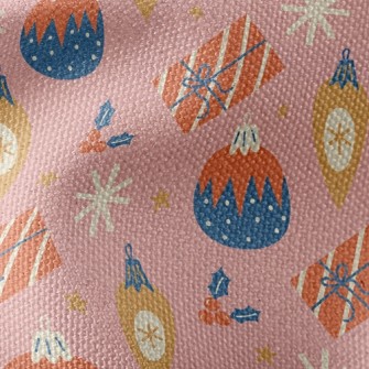 Christmas Wrapping Lights Waterproof Canvas