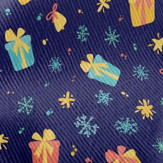 Christmas Gift Snowflake Standard Corduroy