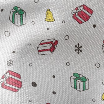 Snow Gift Bell Waterproof Canvas