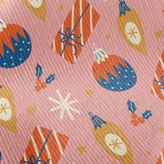 Christmas Wrapping Lights Standard Corduroy