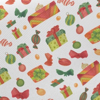 Red Green Candy Gift Twill