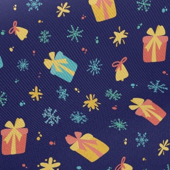 Christmas Gift Snowflake Twill