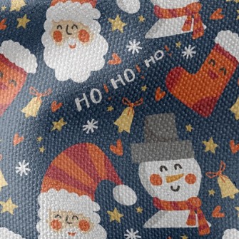 Christmas Snowman Husband Waterproof Canvas