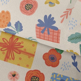 Flowers And Gift Boxes Waterproof Oxford