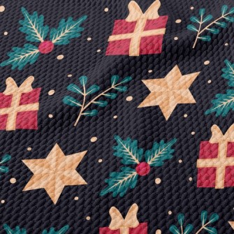 Christmas Decoration Gifts Birdseye Piqué