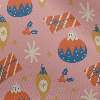 Christmas Wrapping Lights Chiffon