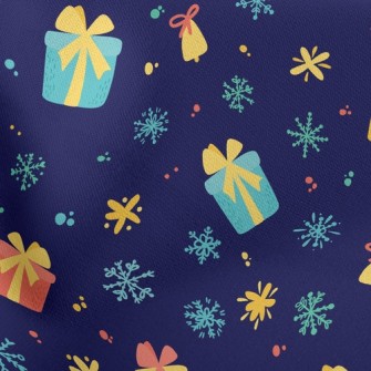 Christmas Gift Snowflake Stretch Ponte