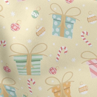 Christmas Candy And Gifts Stretch Ponte
