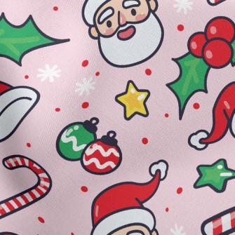 Funny Santa Claus Stretch Ponte