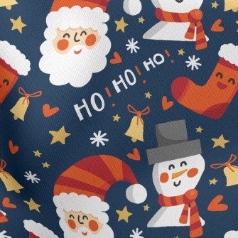 Christmas Snowman Husband Stretch Ponte