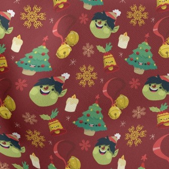 Christmas Tree Elf Stretch Ponte