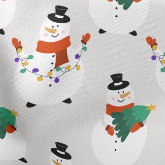 Busy Snowman Stretch Ponte