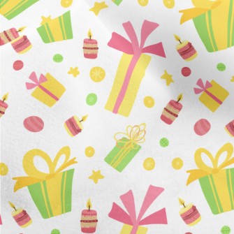 Christmas Gift Candle Micro Fleece