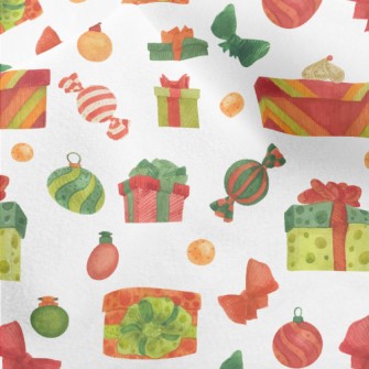 Red Green Candy Gift Micro Fleece