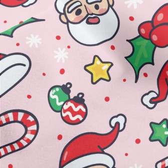 Funny Santa Claus Micro Fleece