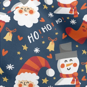 Christmas Snowman Husband Micro Fleece