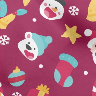 Happy Christmas Micro Fleece