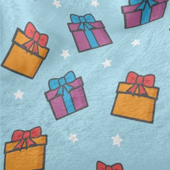 Gifts And Stars Minky