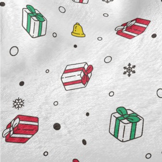 Snow Gift Bell Minky