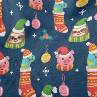 Cute Animal Socks Minky