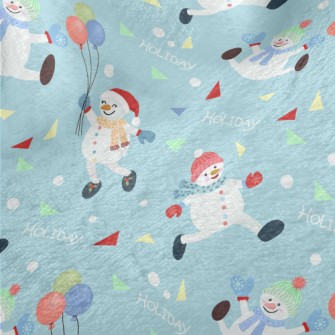 Funny Snowman Minky