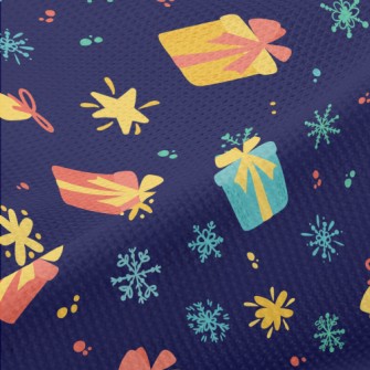 Christmas Gift Snowflake Piqué