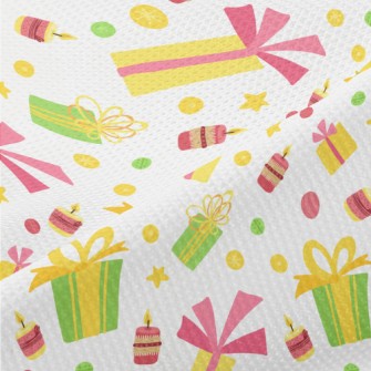 Christmas Gift Candle Piqué