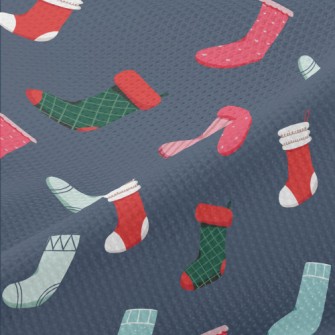 Christmas Socks Piqué
