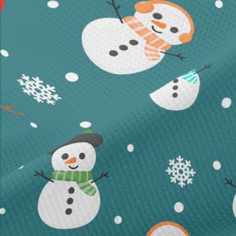 Changeable Snowman Piqué