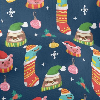 Cute Animal Socks Lightweight Performance Linen