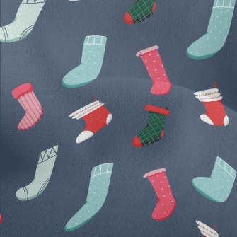 Christmas Socks Lightweight Performance Linen
