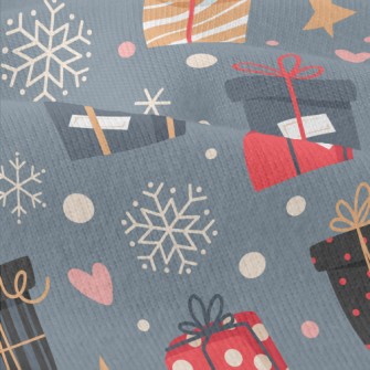 Christmas Gifts And Snowflakes Modern Jersey