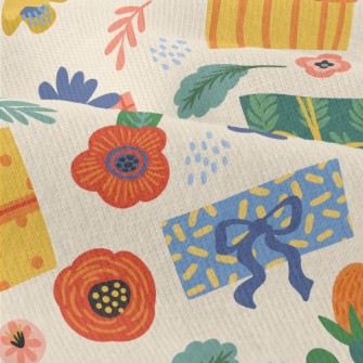 Flowers And Gift Boxes Modern Jersey