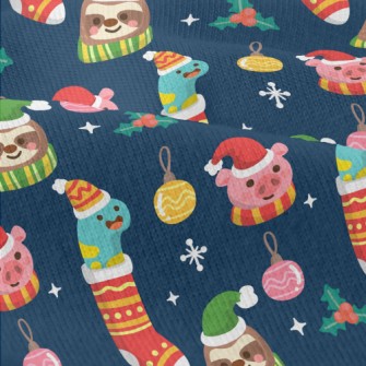 Cute Animal Socks Modern Jersey